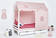 Talosängyn kattoverho 90x200cm - Prinsessa - Lisäosat sänkyihin - 36-2871-PR-09A - 4