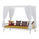 Tikattu patjanpäällinen 9x90x200cm - syksyn keltainen - 90x200 cm - 40-1109-AY-09A - 5