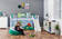 Tikattu patjanpäällinen 9x90x200cm - Cerulean Blue - 90x200 cm - 40-1109-CB-09A - 10
