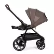 Nuna Triv LX rattaat Chestnut, selkänoja makuuasennossa. - Matkarattaat ja lastenrattaat - STC21300CHEGLsta - 8