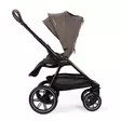 Nuna Triv LX rattaat Chestnut, selkänoja pystyssä. - Matkarattaat ja lastenrattaat - STC21300CHEGLsta - 6