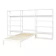 STOREY hyllyt 14kpl, sänky, 100cm - valkoinen - Lisäosat hyllyköihin - STO-30-09A - 12