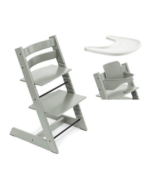 Tripp Trapp Starttipaketti Stokke Glasier Green. - Syöttötuolit - 100139GLSTA - 1