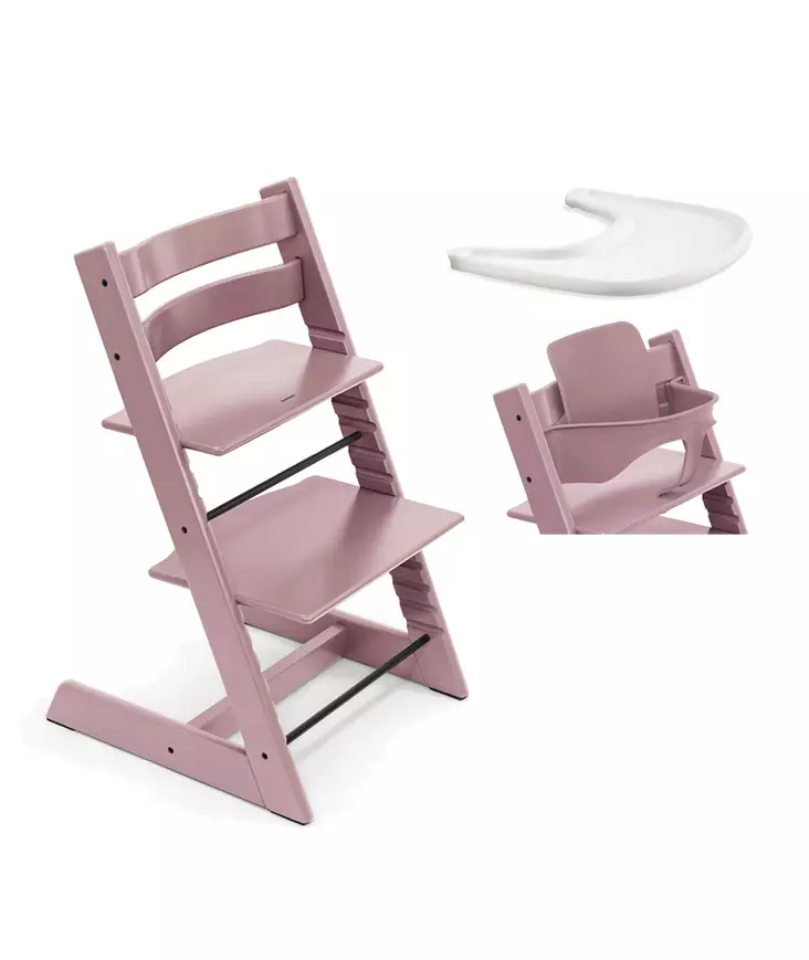 Tripp Trapp Starttipaketti Heather Mauve. - Syöttötuolit - 100139HMSTA - 1