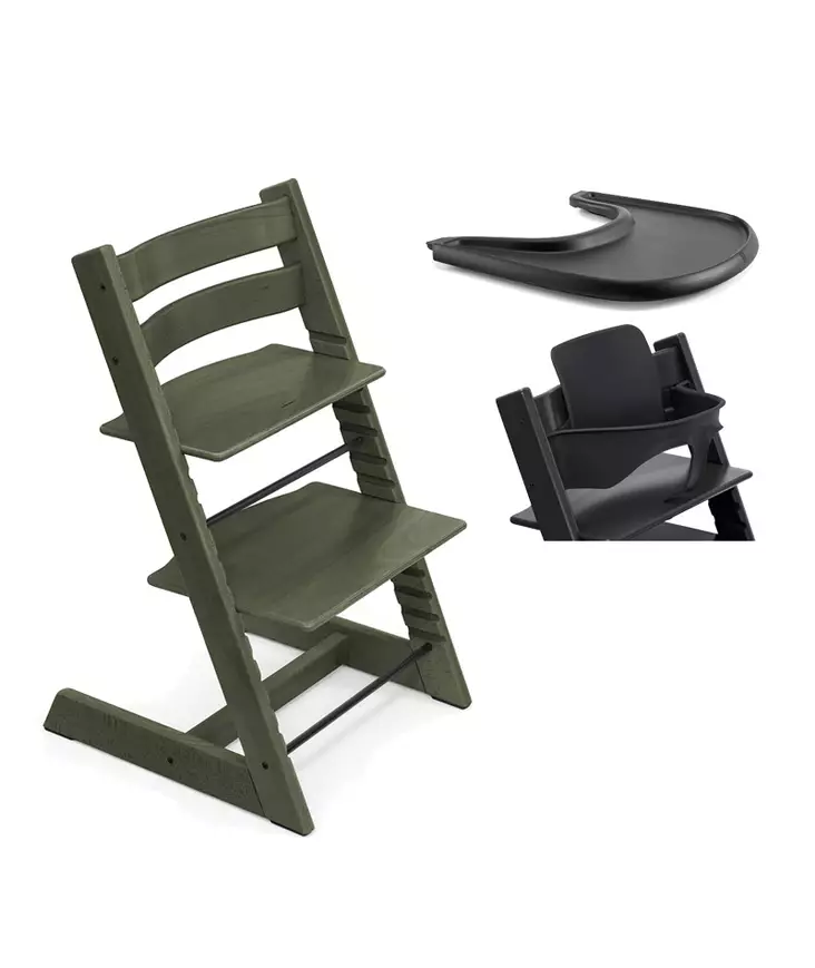 Tripp Trapp Starttipaketti Marble Green. - Syöttötuolit - 100139MGSTA - 1