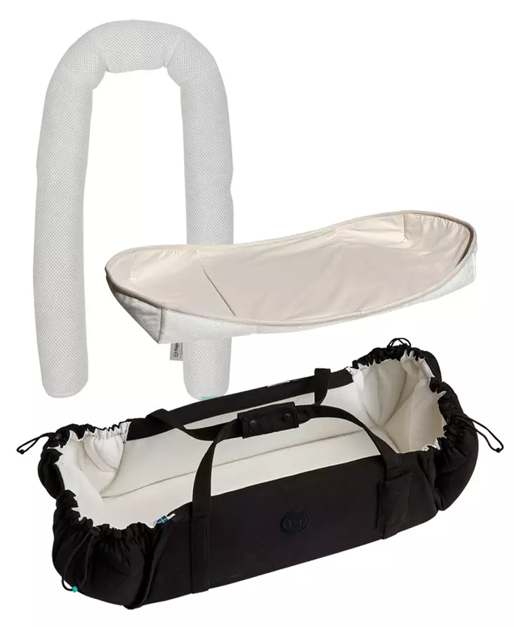 Najell SleepCarrier X starttipaketti Matte Black. - Vaunukopat ja kantokassit - N20115701STA - 1