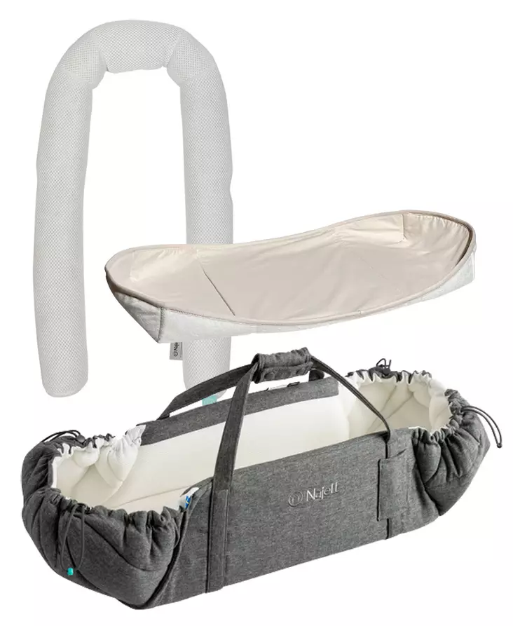 Najell SleepCarrier X starttipaketti Stormy Grey. - Vaunukopat ja kantokassit - N20115801STA - 1