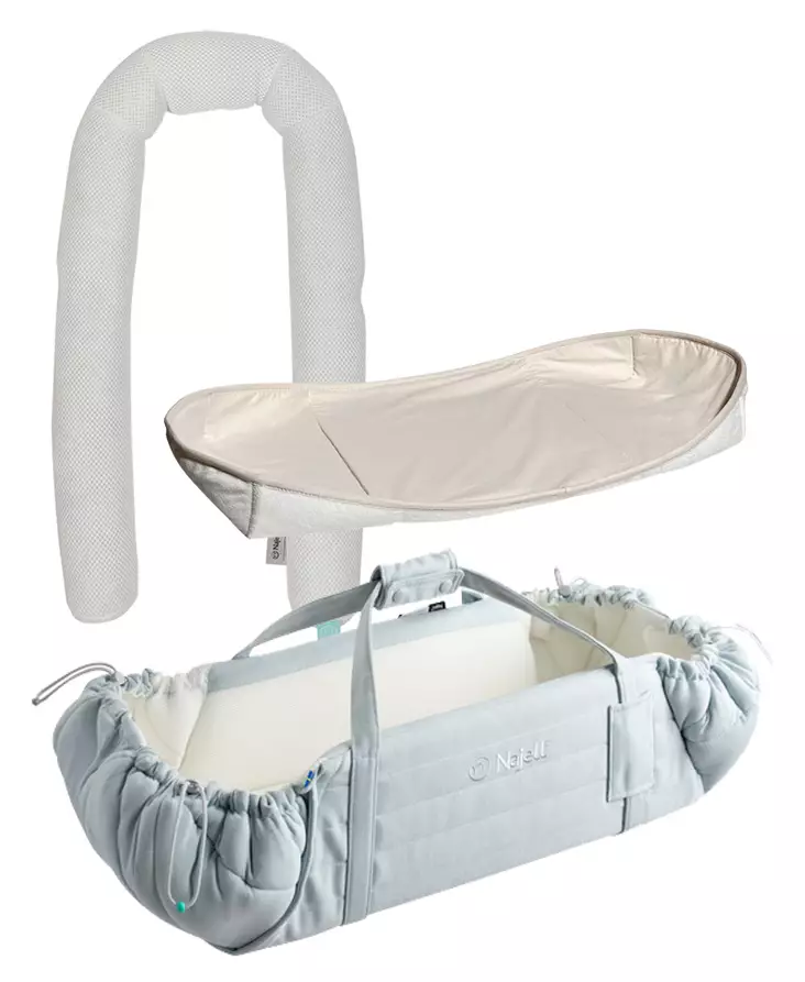 Najell SleepCarrier X starttipaketti Sky Blue. - Vaunukopat ja kantokassit - N20115901STA - 1