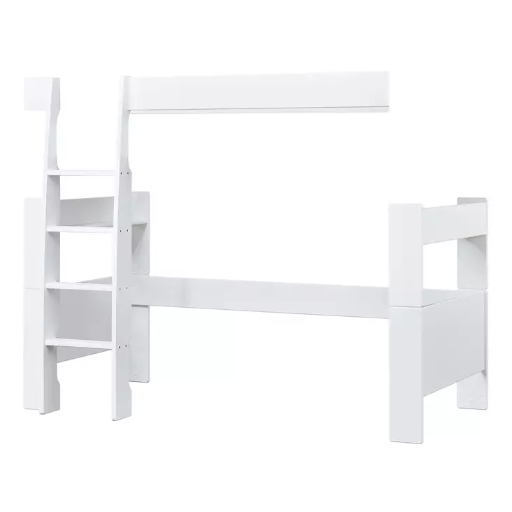 Hoppekids Pure korkeasänkymoduuli White - Sängyt - 31-6180-82-09A - 1