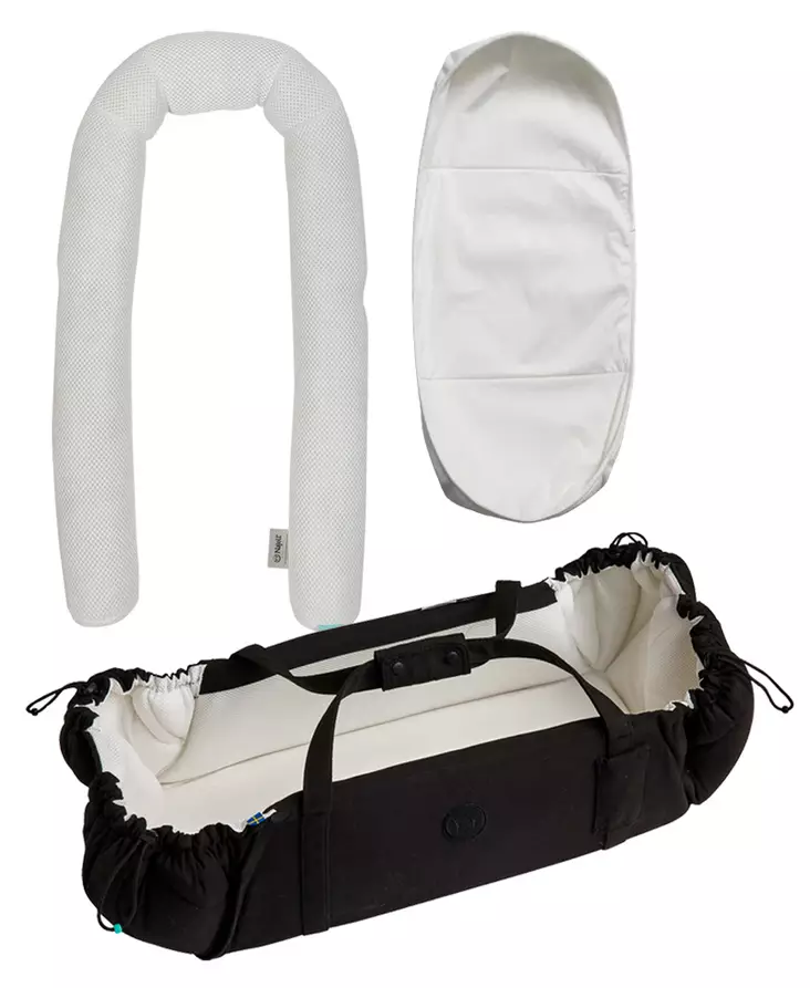 Najell SleepCarrier X starttipaketti Matte Black. - Vaunukopat ja kantokassit - N20115701STA - 1