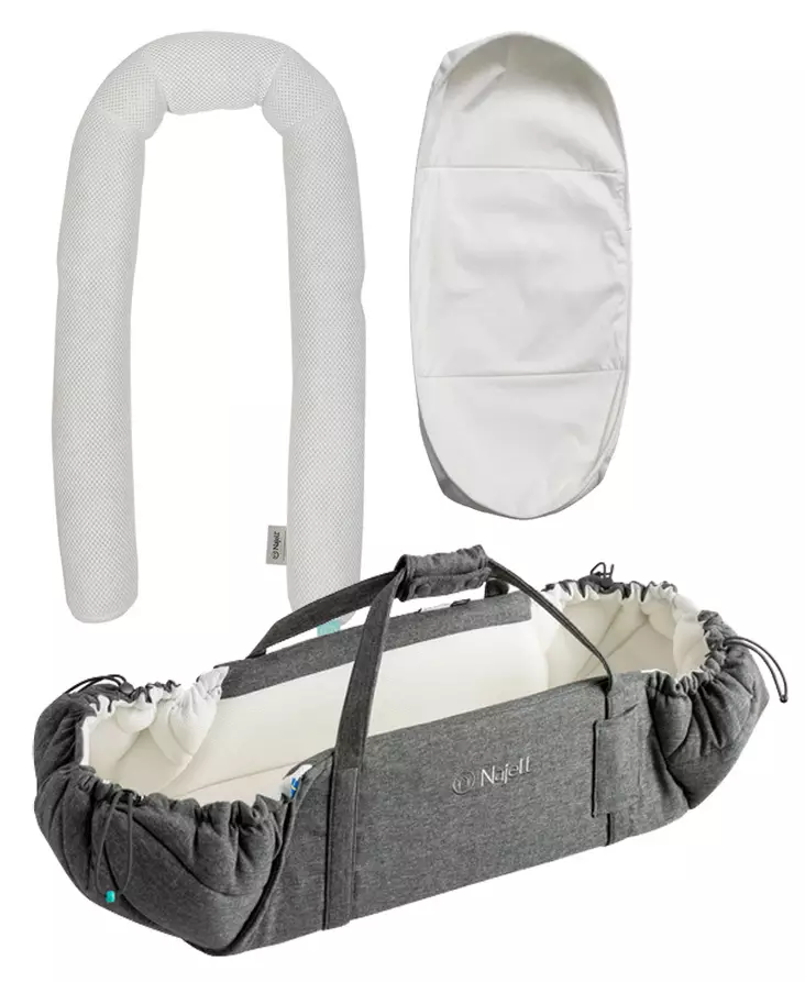 Najell SleepCarrier X starttipaketti Stormy Grey. - Vaunukopat ja kantokassit - N20115801STA - 1