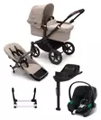 Bugaboo Donkey 5 starttipaketti Mono Complete, Black/Desert Taupe. - Lastenvaunut ja yhdistelmävaunut - 100000055STAATB - 1