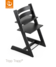 Oak Black v=C3=A4rinen Stokke Tripp Trapp sy=C3=B6tt=C3=B6tuoli - Stokke Tripp Trapp tuotteet - 100140NB - 2