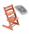 Stokke Tripp Trapp sy=C3=B6tt=C3=B6tuoli Terracotta + Newborn set star=
tti. - Stokke Tripp Trapp tuotteet - 100142TCNB - 1