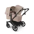 Bugaboo Donkey 6 sisarusrattaat Double Black/Desert Taupe uudella ilmeellä. - Lastenvaunut ja yhdistelmävaunut - 100370005DOUB - 2