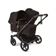 Bugaboo Donkey 6 sisarusrattaat Double Black/Cocoa Brown kahdelle lapselle. - Lastenvaunut ja yhdistelmävaunut - 100370007DOUB - 2
