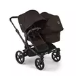 Bugaboo Donkey 6 sisarusrattaat Double Black/Cocoa Brown. - Lastenvaunut ja yhdistelmävaunut - 100370007DOUB - 1