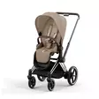 Cybex ePriam 4 lastenrattaat Chrome/Brown, Cozy Beige. - Lastenvaunut ja yhdistelmävaunut - 521002319eRATCBRCB - 1