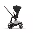 Cybex ePriam 4 lastenrattaat Chrome/Brown, Sepia Black sivusta. - Matkarattaat ja lastenrattaat - 521002319eRATCBRSB - 5