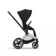 Cybex Priam 4 lastenrattaat Chrome/Brown, Sepia Black sivusta. - Matkarattaat ja lastenrattaat - 521002319RATCBRSB - 2