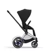 Cybex ePriam 4 lastenrattaat Chrome/Black, Sepia Black sähköavustuksella. - Matkarattaat ja lastenrattaat - 521002325eRATCBSB - 2