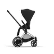 Cybex ePriam 4 lastenrattaat Chrome/Black, Sepia Black sivusta. - Matkarattaat ja lastenrattaat - 521002325eRATCBSB - 4