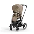 Cybex Priam 4 lastenrattaat Chrome/Black, Cozy Beige. - Lastenvaunut ja yhdistelmävaunut - 521002325RATCBCB - 1
