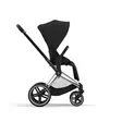 Cybex Priam 4 lastenrattaat Chrome/Black, Sepia Black sivusta. - Matkarattaat ja lastenrattaat - 521002325RATCBSB - 2