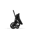 Cybex ePriam 4 lastenrattaat Matt Black, Sepia Black kasattuna. - Matkarattaat ja lastenrattaat - 521002331eRATMBSB - 6