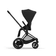 Cybex ePriam 4 lastenrattaat Matt Black, Sepia Black sivusta. - Matkarattaat ja lastenrattaat - 521002331eRATMBSB - 4