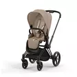 Cybex Priam 4 lastenrattaat Matt Black, Cozy Beige. - Lastenvaunut ja yhdistelmävaunut - 521002331RATMBCB - 1