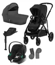 Starttipaketti Cybex Gazelle S 2 Moon Black. - Sisarusrattaat - 522002703staATB - 1