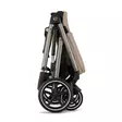 Cybex Gazelle S 2 rattaat Almond Beige kasattuna. - Sisarusrattaat - 522005243staATB - 5