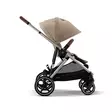 Cybex Gazelle S 2 rattaat Almond Beige. - Sisarusrattaat - 522005243staATB - 3