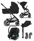 Cybex Balios S lux starttipaketti Moon Black. - Matkarattaat ja lastenrattaat - 524001171STAATB - 1