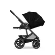 Cybex Talos S lux rattaat Moon Black makuuasennossa. - Lastenvaunut ja yhdistelmävaunut - 525000799STAATB - 5