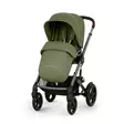 Cybex Talos S lux rattaat Moss Green jalkapeitteellä. - Lastenvaunut ja yhdistelmävaunut - 525000811STAATB - 3