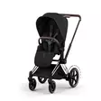 Cybex ePriam Style lastenrattaat Chrome/Brown, Sepia Black. - Lastenvaunut ja yhdistelmävaunut - 526000201eRATCBSB - 1