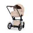 Cybex ePriam Style vaunut Chrome/Brown, Cozy Beige. - Lastenvaunut ja yhdistelmävaunut - 526000201eSTACBCB - 2