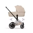 Cybex ePriam Style vaunut Chrome/Brown, Cozy Beige, keinuttaa itsestään vaunuja sovelluksen avulla. - Lastenvaunut ja yhdistelmävaunut - 526000201eSTACBCB - 4
