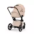 Cybex Priam Style vaunut Chrome/Brown, Cozy Beige, mukana sunsail aurinkosuoja. - Lastenvaunut ja yhdistelmävaunut - 526000201STACBCB - 6