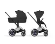Cybex ePriam Style yhdistelmävaunut Chrome/Brown, Sepia Black. - Lastenvaunut ja yhdistelmävaunut - 526000201YeHDCBSB - 1