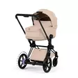 Cybex ePriam Style vaunut Matt Black, Cozy Beige. - Lastenvaunut ja yhdistelmävaunut - 526000211eSTAMBCB - 2