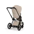Cybex ePriam Style rattaat Matt Black, Cozy Beige, takaa. - Lastenvaunut ja yhdistelmävaunut - 526000211eSTAMBCB - 9