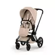 Cybex Priam Style lastenrattaat Matt Black, Cozy Beige. - Lastenvaunut ja yhdistelmävaunut - 526000211RATMBCB - 1
