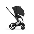 Cybex Priam Style rattaat Sepia Black, suuri jatkettava kuomu. - Lastenvaunut ja yhdistelmävaunut - 526000211YHDMBSB - 8