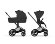 Cybex Priam Style yhdistelmävaunut Matt Black, Sepia Black. - Lastenvaunut ja yhdistelmävaunut - 526000211YHDMBSB - 1