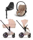 Cybex ePriam Style starttipaketti Champagne, Cozy Beige. - Lastenvaunut ja yhdistelmävaunut - 526000221eSTACHCB - 1
