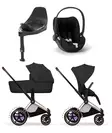 Cybex ePriam Style starttipaketti Champagne, Sepia Black. - Lastenvaunut ja yhdistelmävaunut - 526000221eSTACHSB - 1