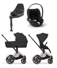Cybex ePriam Style starttipaketti Rosegold, Sepia Black. - Lastenvaunut ja yhdistelmävaunut - 526000221eSTARGSB - 1
